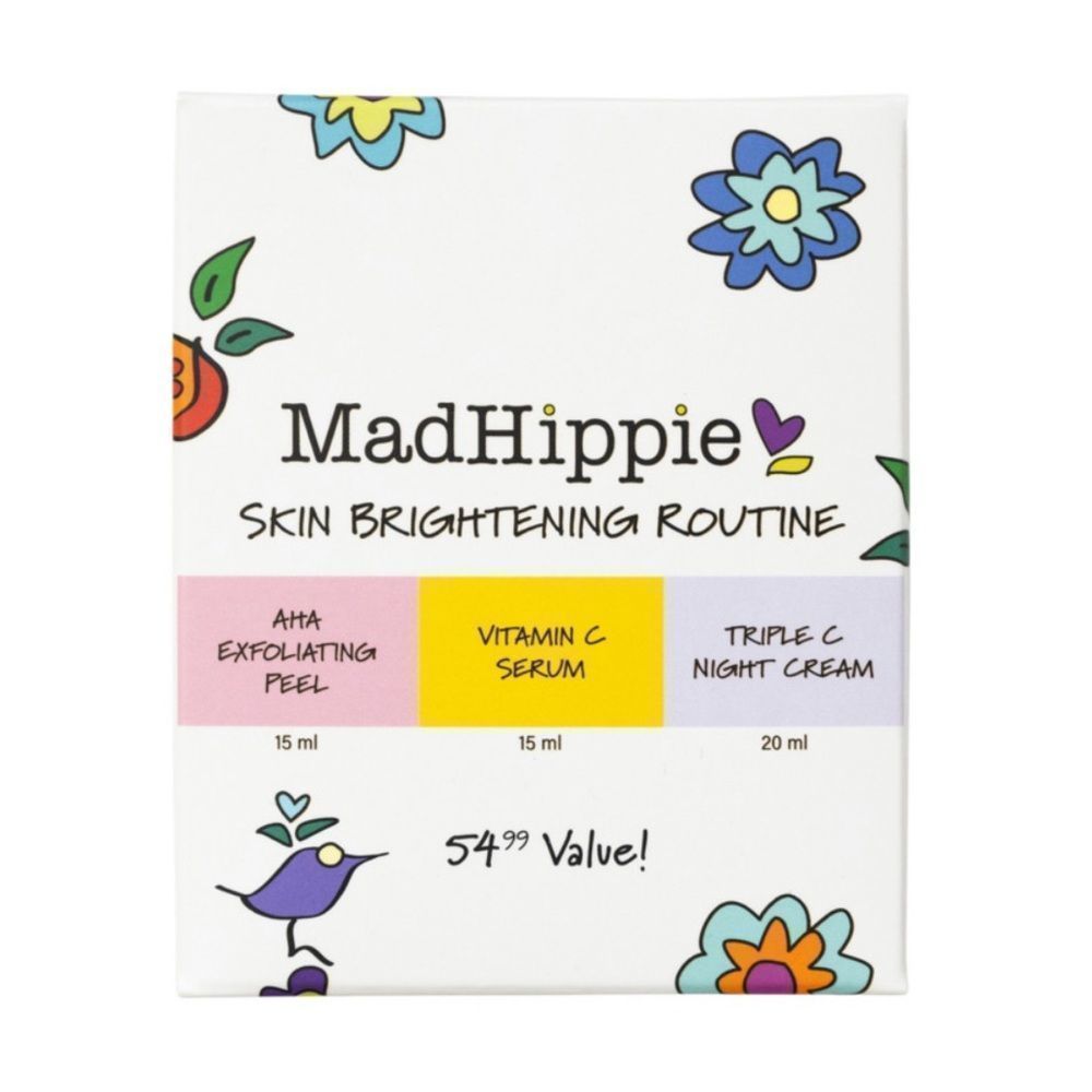 LAST 1! MadΒ Hippie Skin Brightening Kit Trio ππͺ Vitamin C Serum Exfoliating - Picture 3 of 8